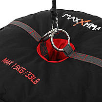 Груша пневматична на розтяжках з основою-обважнювачем MAXXMMA SD01KIT 22 см чорний Код SD01KIT, фото 5