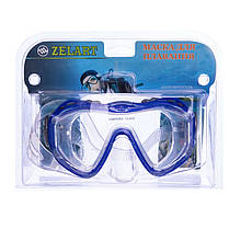 Маска для плавання Zelart M309-SIL синій Код M309-SIL, фото 5