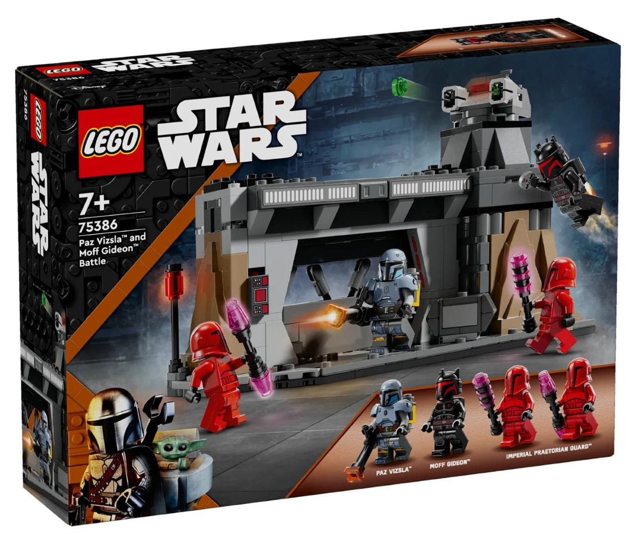 LEGO Конструктор STAR WARS Бій «Паз Візсла й Мофф Ґідеон»