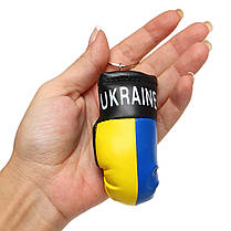 Брелок SP-Sport Рукавиця боксерська Україна FB-2077 1 шт Код FB-2077, фото 5