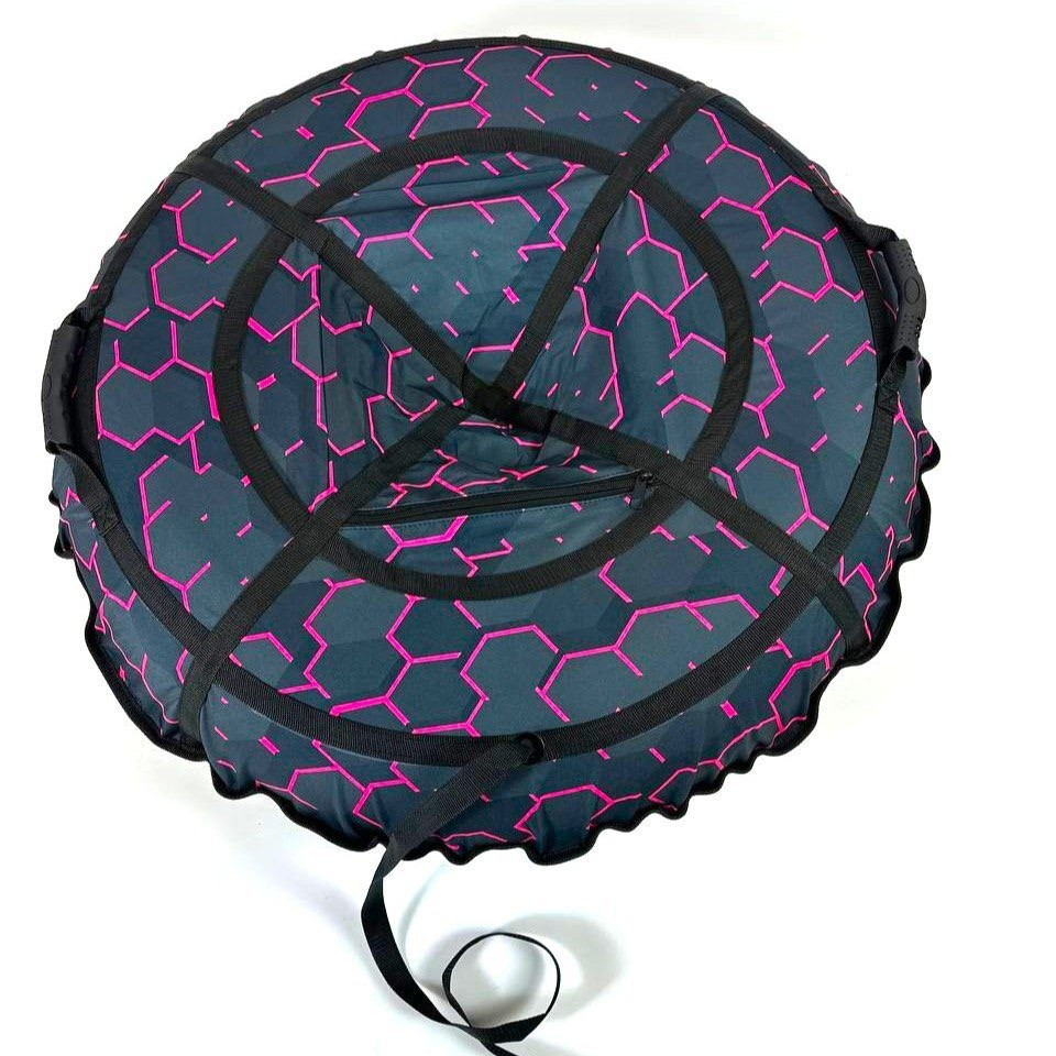 Надувні санки (ватрушка) тюбінг 120 см Сота-Розовая NEW!!!!