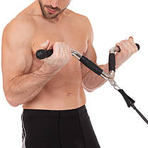 Ручка для тяги на трицепс V-подібна Record TA-5140 Код TA-5140, фото 4