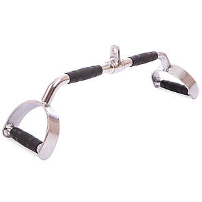 Рукоятка для м'язів спини вузький паралельний хват прогумована HIGHQ SPORT SC-8087 Код SC-8087, фото 1