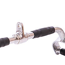 Рукоятка для м'язів спини вузький паралельний хват прогумована HIGHQ SPORT SC-8087 Код SC-8087, фото 3