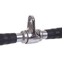 Рукоятка для м'язів спини вузький паралельний хват прогумована Zelart TA-2735 Код TA-2735, фото 3