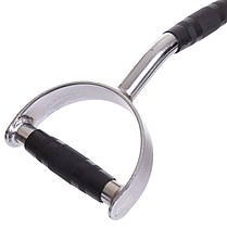 Рукоятка для м'язів спини вузький паралельний хват прогумована Zelart TA-2735 Код TA-2735, фото 4