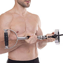 Рукоятка для м'язів спини вузький паралельний хват прогумована Zelart TA-2735 Код TA-2735, фото 5