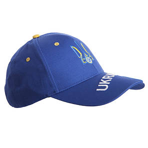 Кепка футбольного клубу УКРАЇНА SP-Sport CO-0807 синій-жовтий Код CO-0807, фото 4