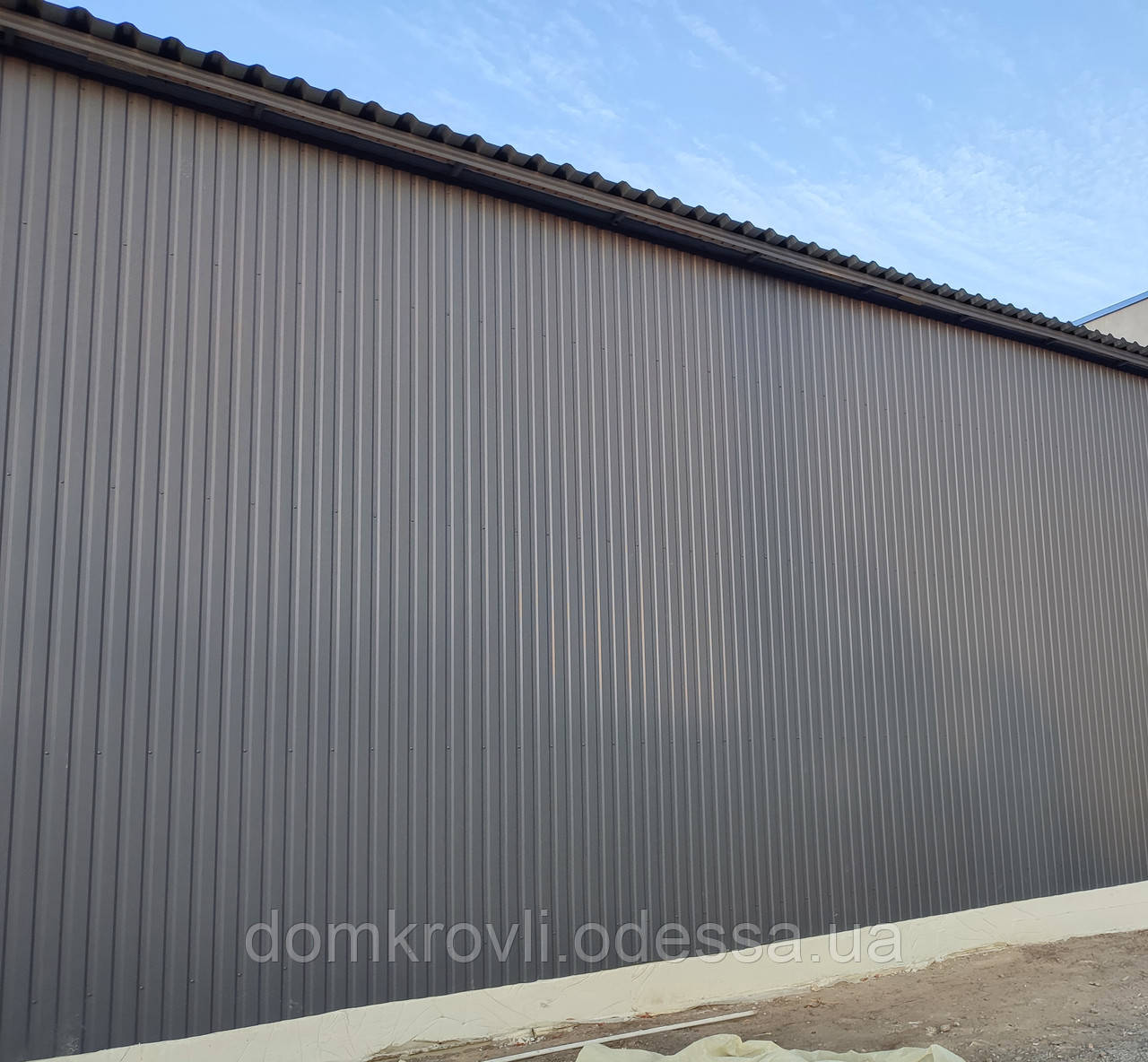 Профнастил стіновий ПС-10 Індія 0,45 мм мат 80 г/цинку гарантія 5 років, фото 1