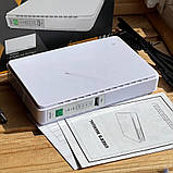 Безперебійник для роутера, оптики, терміналу, відеокамери UPS POE 432, 8800 mAh 5V/9V/12V Білий, фото 3