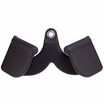 Рукоятка для тяги з вузьким хватом LINUO FITNESS SC-3704-24 31см Код SC-3704-24, фото 2