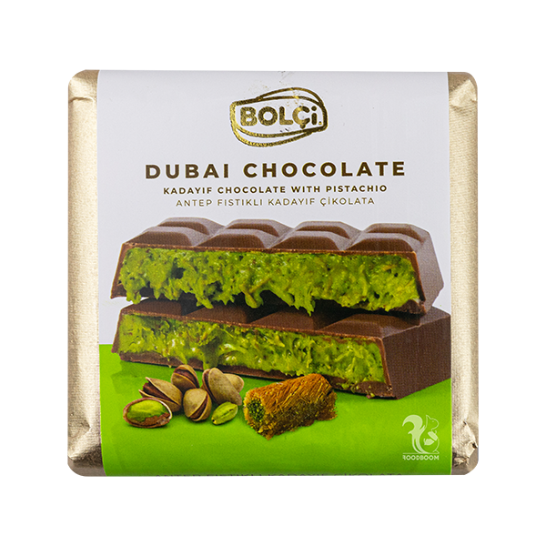 Дубайський Шоколад з фісташкою Bolci, 100г