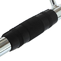 Ручка підвійми для нижньої тяги ручка для блокового тренажера Zelart TA-5131 хром Код TA-5131, фото 5