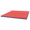 Мат для єдиноборств (хвіст ластівки, будо-мат, мат татамі, мат пазл, мат Даянг) SP-Sport C-1962 червоний-синій, фото 8