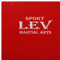 Мат спортивний LEV LV-1810 червоний-білий Код LV-1810, фото 3