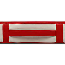 Мат спортивний LEV LV-1810 червоний-білий Код LV-1810, фото 5