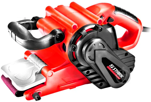 Потужна стрічкова шліфувальна машина ( шліфмашина ) Stark BS 1010 : 1010 Вт, розмір стрічки 75х533мм (150021041)