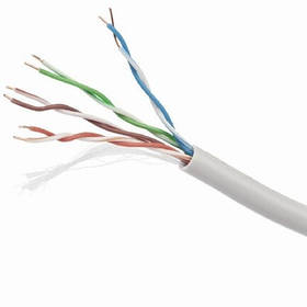 Неекранований мережевий кабель CAT6, (CCA), AWG23, 100 м Cablexpert UPC-6004-L/100 - MegaLavka