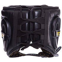 Шолом боксерський у мексиканському стилі шкіряний UFC PRO Prem Lace Up UHK-75057 2XL чорний Код UHK-75057, фото 3