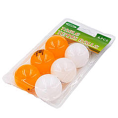 Набір м'ячів для настільного тенісу SPORT SP-Sport MT-2068 6шт різнокольоровий Код MT-2068