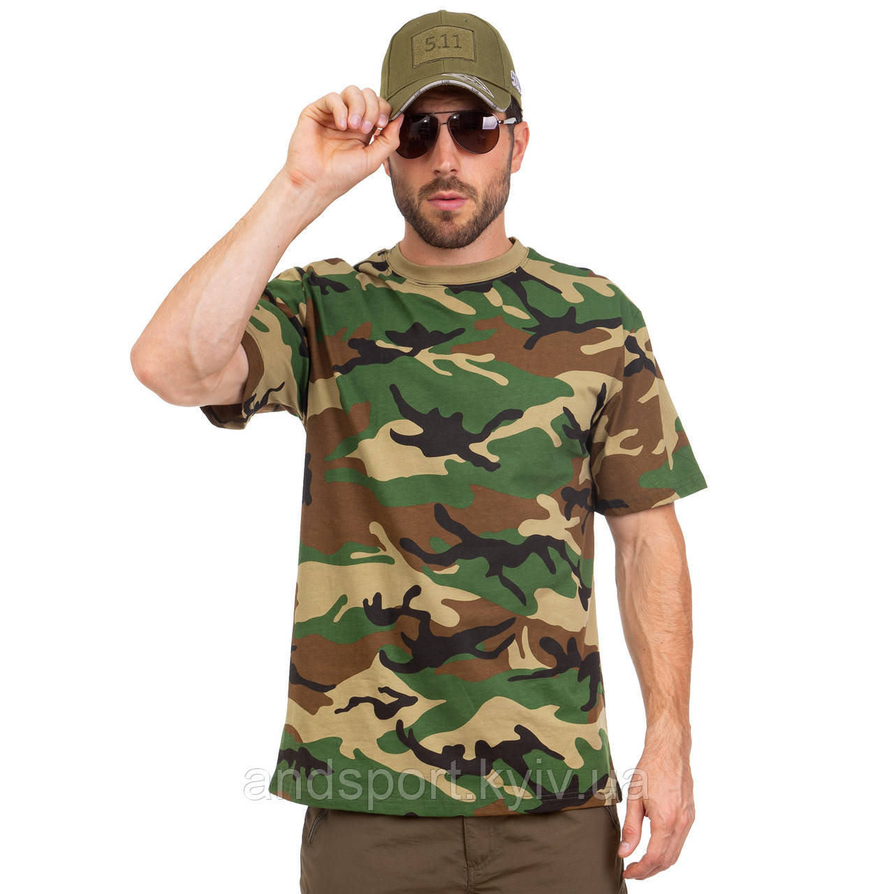Тактична футболка SP-Sport TY-0357 L-2XL камуфляж Код TY-0357