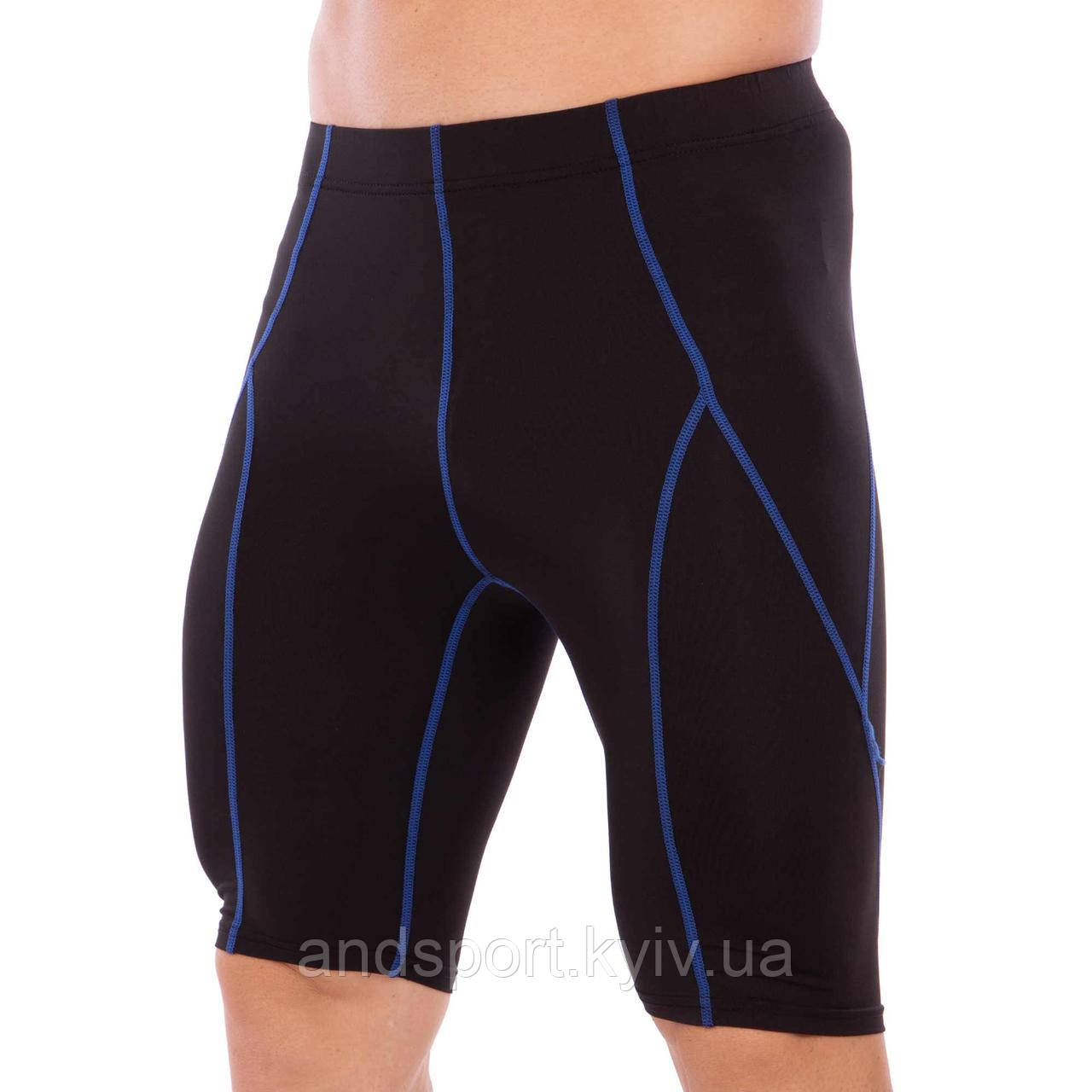 Шорти чоловічі компресійні короткі короткі тайтси LIDONG LD-1502L-3XL кольори в асортименті Код LD-1502