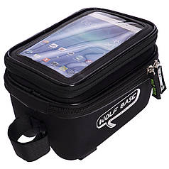 Сумка на раму велосипеда SP-Sport TQ-907 чорний Код TQ-907