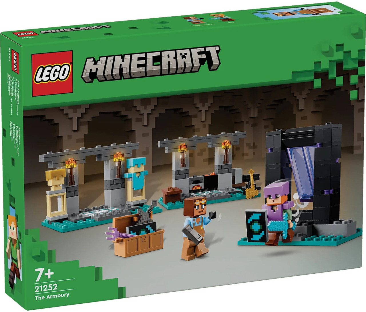 LEGO Конструктор Minecraft Зброярня