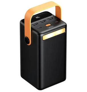 Павербанк Awei P114K Power Bank 50000 мАг USB Type-C швидка зарядка 22,5 Вт Чорний, фото 1