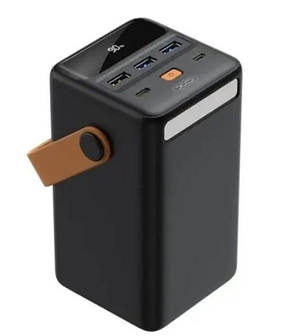 Павербанк Awei P101K Power Bank 60000 мАг USB Type-C 22,5 Вт Чорний, фото 4