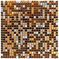 Мозаїка дзеркальна 298х298х4,5мм Мідна SW-00002370