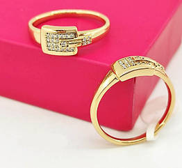 Кільце Ремінь медичне золото, розмір 18