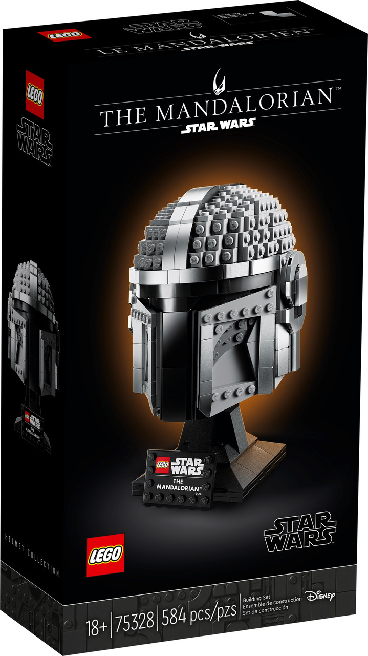 LEGO Конструктор Star Wars Шолом Мандалоріанця 75328