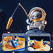 Інтерактивна космічна риболовля Розвиваюча музична гра Космос Стрілялка фігурки підсвічування звук мелодії, фото 9