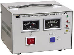 IEK Стабілізатор напруги СНИ1-10 кВА електромеханічний однофазний (IVS10-1-10000)