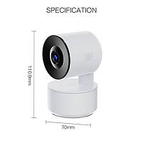 Радіоняня Baby Camera A1, 4MP, двосторонній зв'язок, датчик руху, нічне бачення (BM-Q504), фото 6