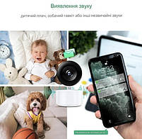 Радіоняня Baby Camera A1, 4MP, двосторонній зв'язок, датчик руху, нічне бачення (BM-Q504), фото 5