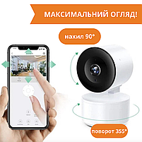 Радіоняня Baby Camera A1, 4MP, двосторонній зв'язок, датчик руху, нічне бачення (BM-Q504), фото 7