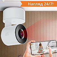Радіоняня Baby Camera A1, 4MP, двосторонній зв'язок, датчик руху, нічне бачення (BM-Q504), фото 4