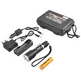 Ліхтарик Police 1860-T6, 1x18650, zoom, ЗП 220V/12V, фото 2