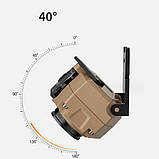 Ліхтарик налобний CH-8825-3P35+COB (White+Yellow)+RGB, Motion Sensor, Power Bank, Li-Ion акумулятор, індикація, фото 4