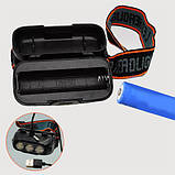 Ліхтарик налобний KX-214-3LED, 1x18650, ЗУ Type-C, фото 2