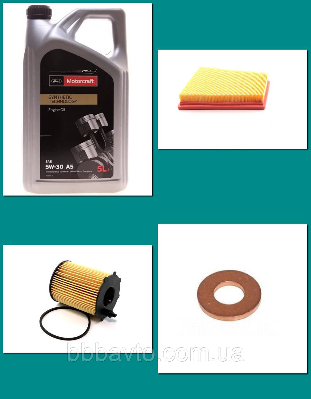 Комплект до ТО Ford Fusion 1.6L Duratorq TDCi (90PS ) DIESEL, фото 1