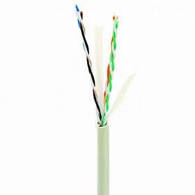 Неекранований мережевий кабель CAT6, (CCA), AWG24, 305 м Cablexpert UPC-6004SE-L - MegaLavka