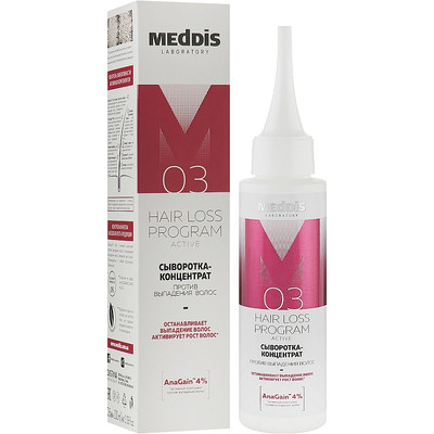 Сироватка проти випадіння волосся Meddis Hair Loss Program Active Serum, фото 1