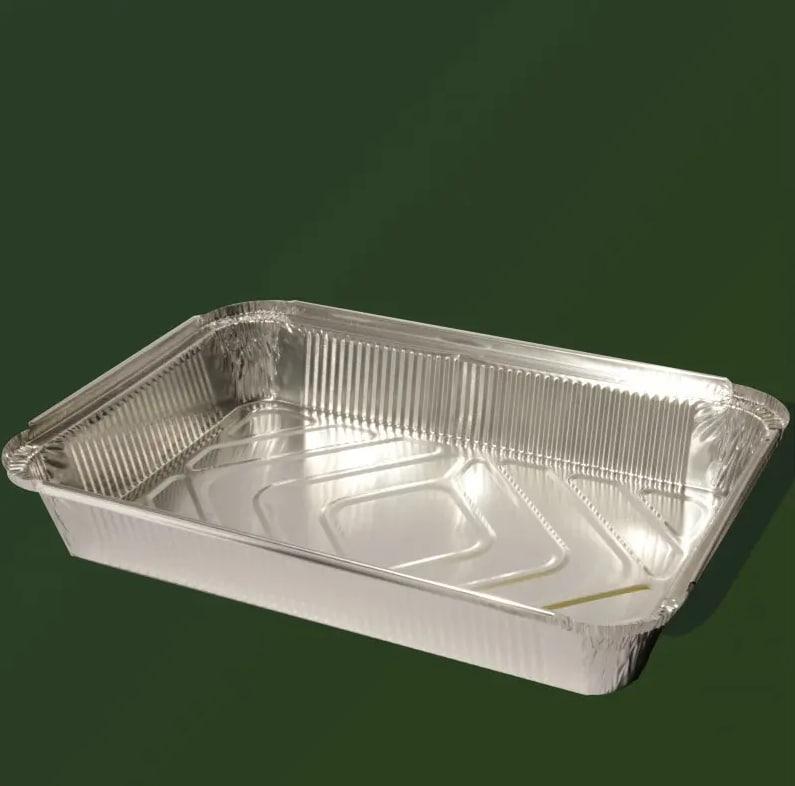Контейнер із фольги алюмінієвий MT-902 L 2300мл. 315х215х40мм. аналог R-86 L (125/500) Кр.3770-3771