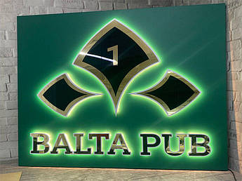 Обємні літери з контражурною підсвіткою