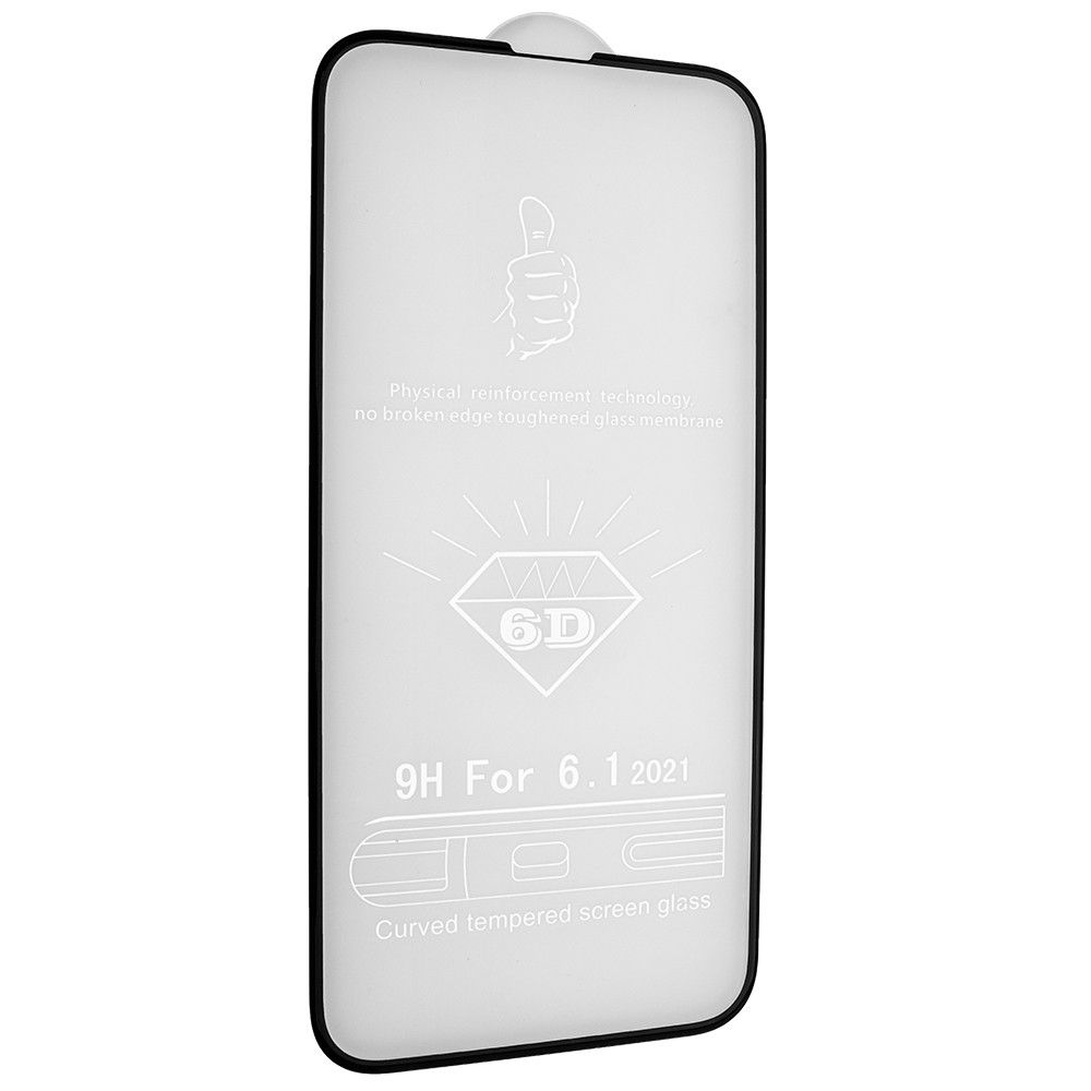 Захисне скло 5D для iPhone 13 / 13 Pro / 14 Black