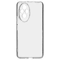 Прозорий чохол для Honor 200 з захистом камери, силіконовий бампер, тонкий і безбарвний