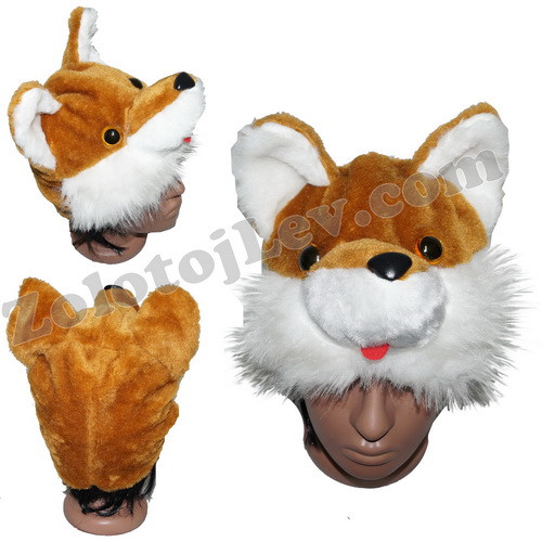 Карнавальна маска Лисичка, фото 1